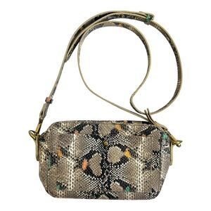 Madewell Snake Print Crossbody Bag